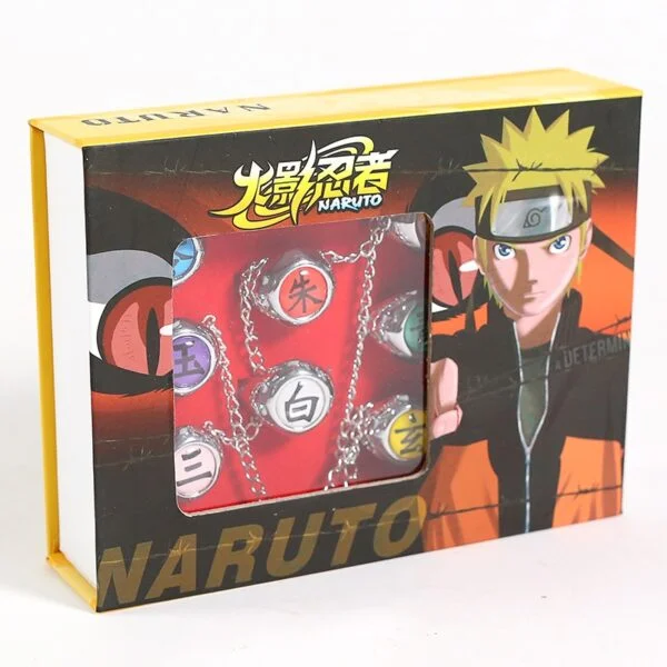 naruto ring set