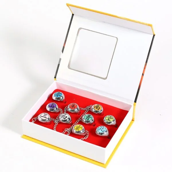 naruto ring set